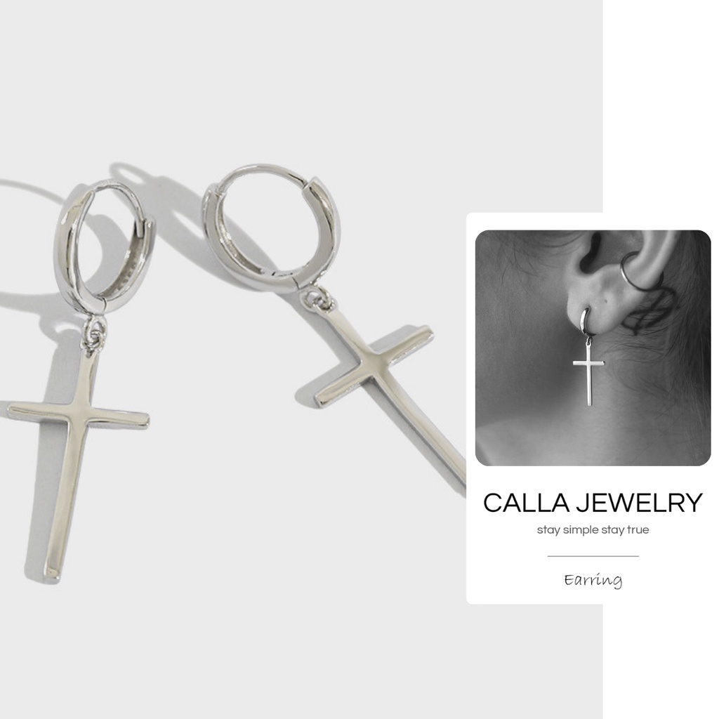 KHUYÊN TAI BẠC CALLA - thánh giá siêu hot Must have | CallaJewelry l E032