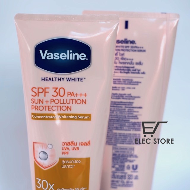 Kem dưỡng trắng da chống nắng Vaseline SPF30 PA+++ SUN+ POLLUTION PROTECTION