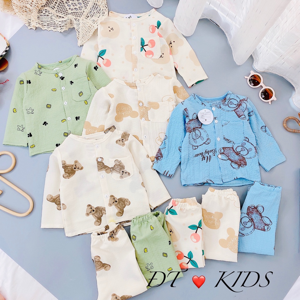 Bộ đũi xốp xinh cho bé trai và gái K020