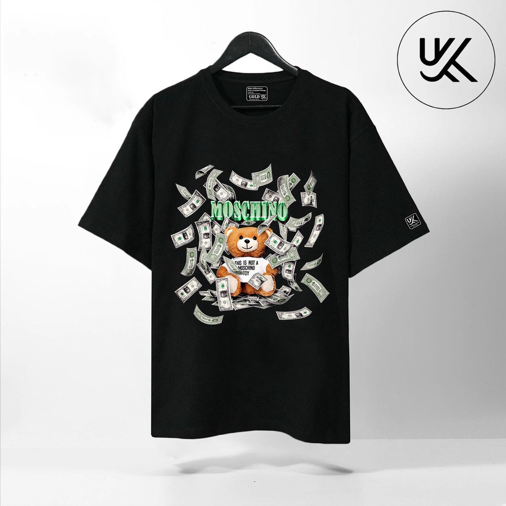 Áo thun Moschino part 2 CUSTOM 20 mẫu siêu đẹp, Áo Phông Unisex Nam Nữ