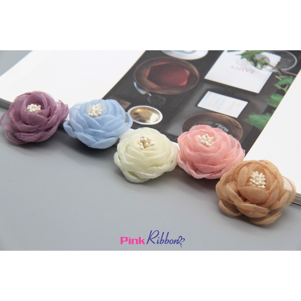 Hoa voan có nhụy size 4.5cm