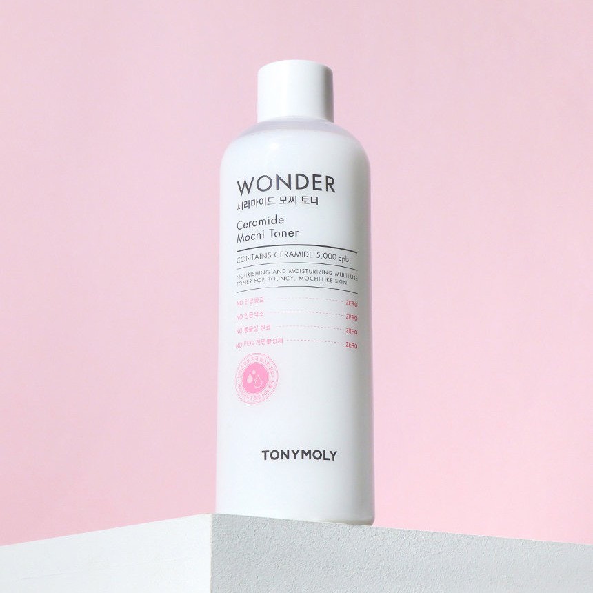 Set Wonder Ceramide Moisture Tan Tan Cream & Wonder Ceramide Mochi Toner 100ml