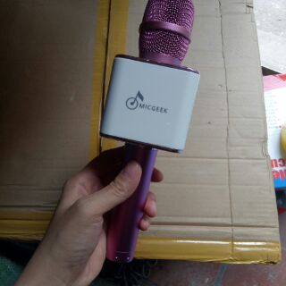 Mic hát kèm loa Q9 cực chất