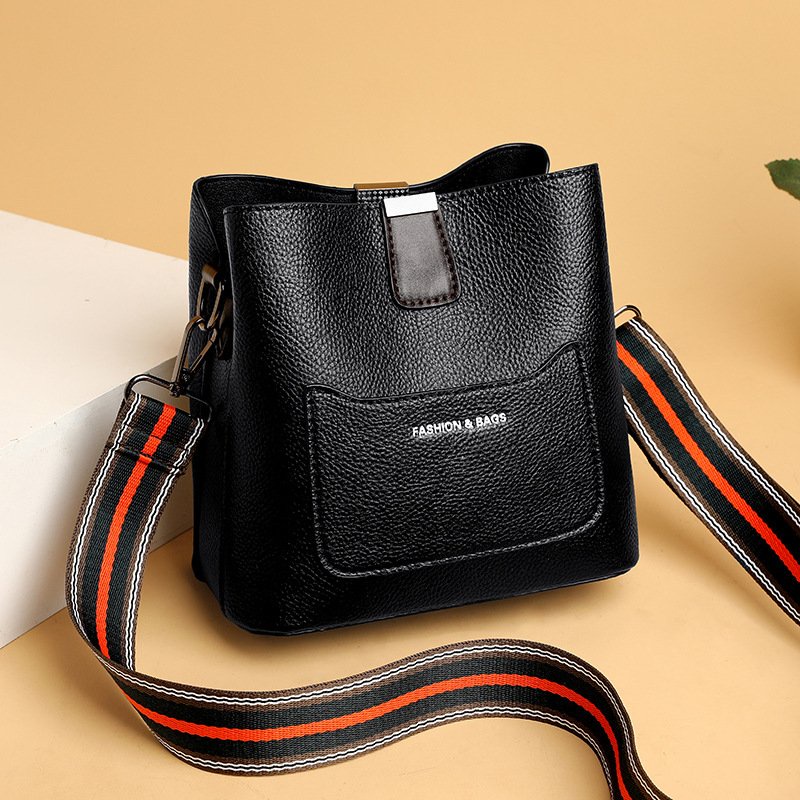 TÚI NỮ ĐEO CHÉO CAO CẤP- DÂY VẢI KẺ- TX851