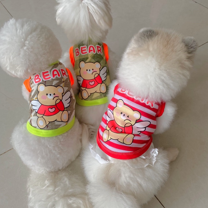 Áo thun mùa hè thú cưng