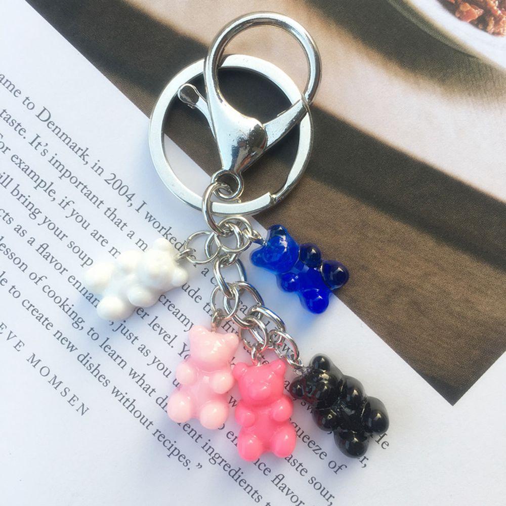 LANFY Móc Khóa Hình Kẹo Gummy Dễ Thương Nhiều Màu Thời Trang Cho Nữ