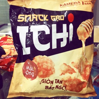 Snack gạo Ichi 150gr vị mật ong