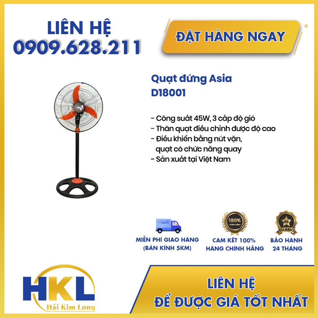 Quạt đứng ASIA D18001