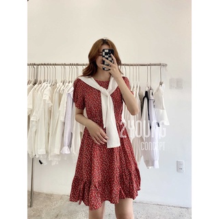 Đầm hoa nhí [2YOUNG] D684 (ảnh thật)