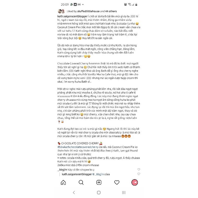 🍫 CHOCOLATE COVERED CHERRY 🍒 Xịt thơm 236ml Bath & Body Works via KATH | BigBuy360 - bigbuy360.vn