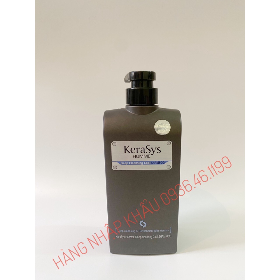 Dầu gội Nam cao cấp ngăn ngừa gầu Kerasys Homme Hàn Quốc 550ml