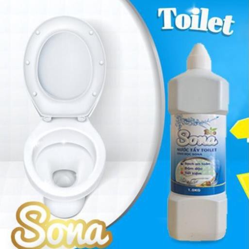 Tẩy Rửa Toilet hương QUẾ, Mùi Hương Dễ Chịu, Sạch Bong, Ngừa Vi Khuẩn 1kg