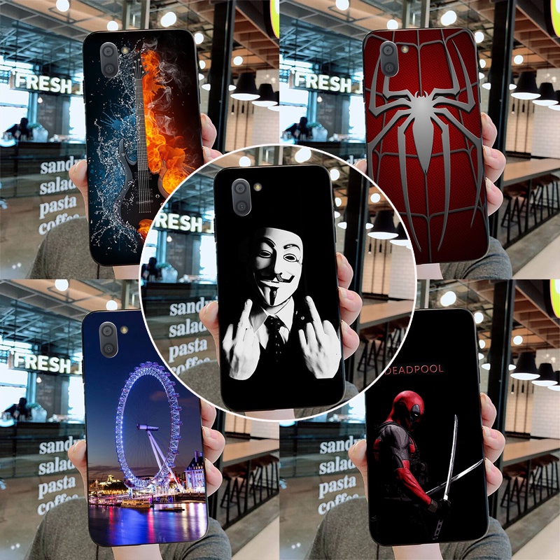 Ốp điện thoại silicon hình chú hề cho Sharp Aquos R2 SHV42 SH-03J R2 Aquos R3 SHV44 SH-04L