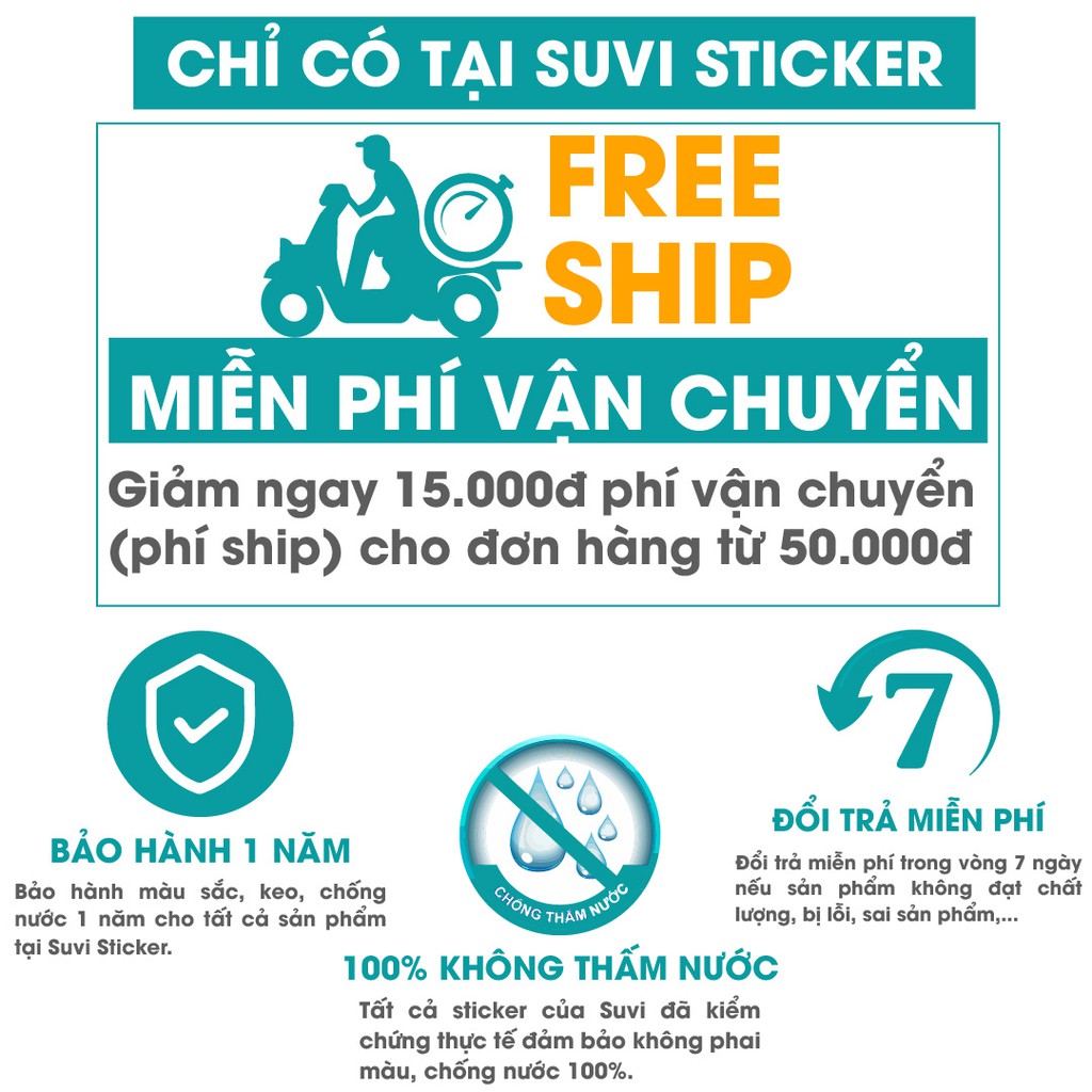 Sticker Đồ Ăn Food chống nước sticker dán mũ bảo hiểm, laptop, điện thoại, đàn guitar, vali. MSP: NS19