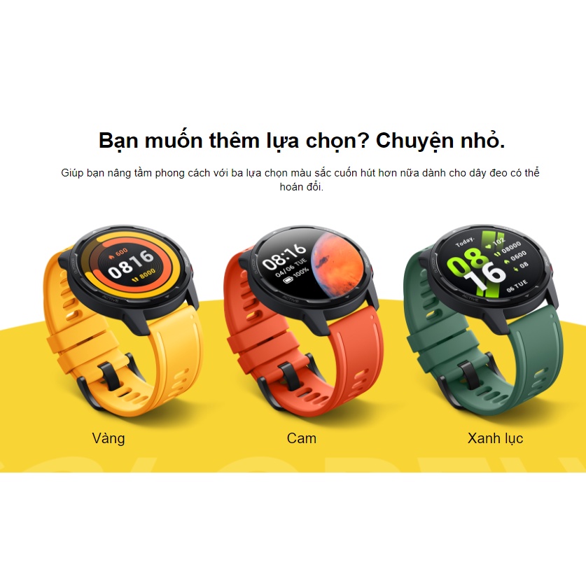 Đồng Hồ Thông Minh Xiaomi Watch S1 Active l Giữ vẻ phong cách cả khi bạn tập luyện