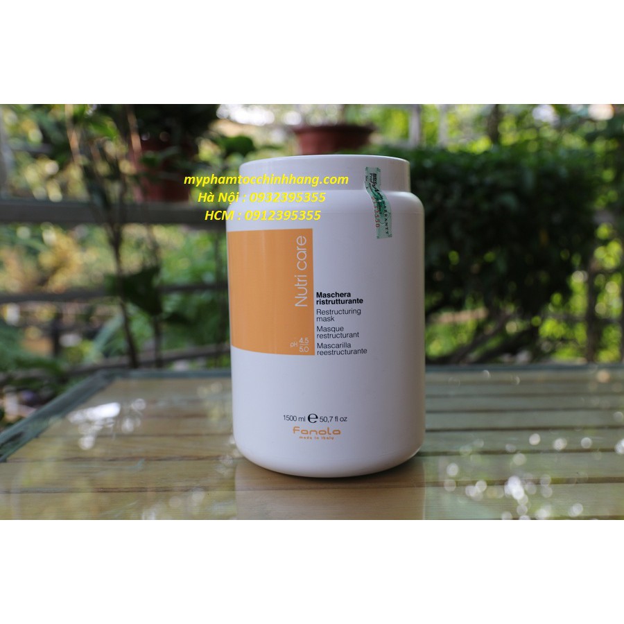 (CHÍNH HÃNG 100%) KEM HẤP RESTRUCTURING MASK FANOLA TÁI TẠO HƯ TỔN 1500ml | BigBuy360 - bigbuy360.vn
