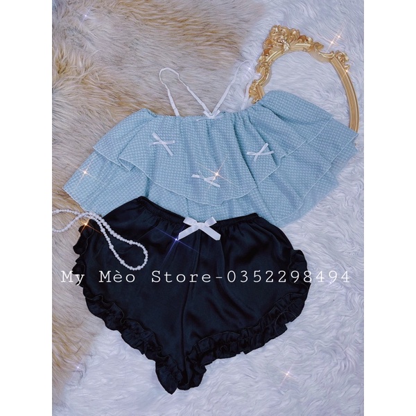 Yếm nơ xanh ✨ | BigBuy360 - bigbuy360.vn