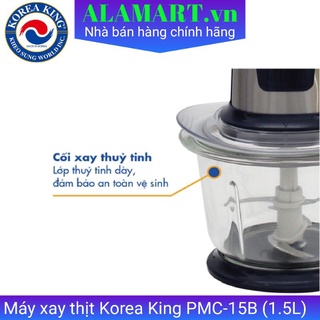 Máy xay thịt Korea King PMC-15B (400w) (Xanh)