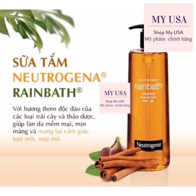 Sữa tắm cho da mụn❤️ SỮA TẮM NEUTROGENA RAINBATH 473ml và 1182ml