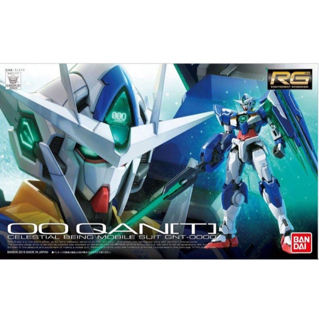 RG Gundam 1/144 00 QanT (Bandai)