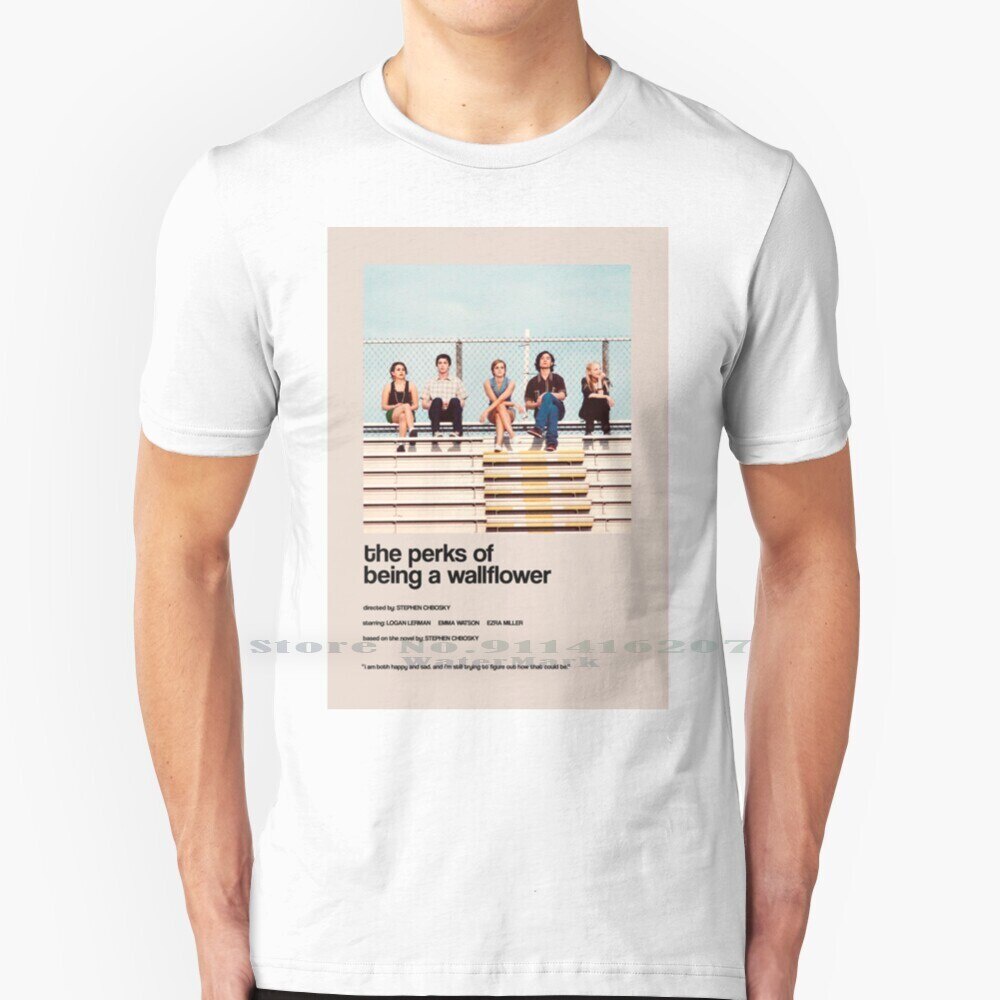 The Perks Of Being A Wallflower - Áo thun che tối thiểu thay thế 100% Cotton nguyên chất The Perks O