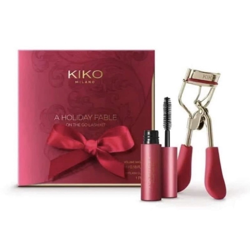 SET Mascara và bàn chuốt cong lông mi KIKO