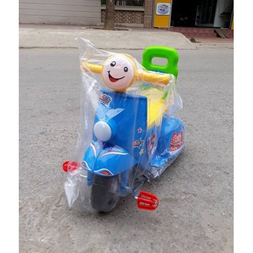 Xe đạp 3 bánh vespa mặt cười 2019