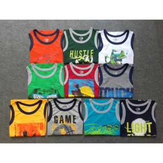 Áo ba lỗ bé trai sz 5-8t