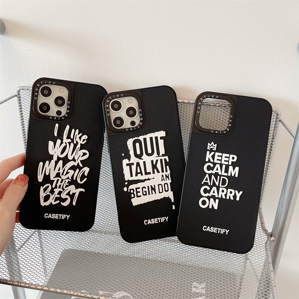 Stereoscopic PVC brand Casetify Shockproof Case For Iphone 13 Pro Max 11 12 Xs Max 7 8 Plus X Xr SE2020 Fashion INS Style 3D Phone Silicone Soft Cover