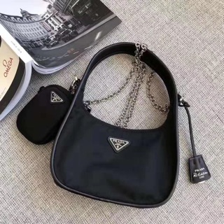Túi kẹp nách prada ngọc trinh siêu hot fullbox