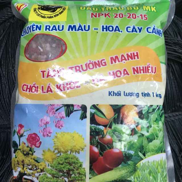 NPK 20-20-15 Đầu Trâu Bình Điền 1kg