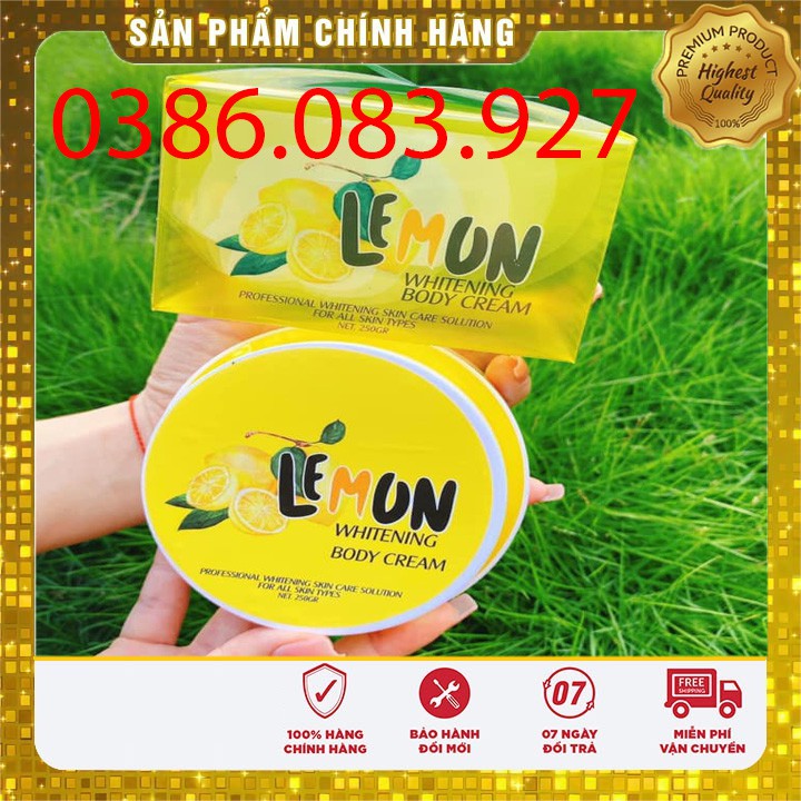 [Chính Hãng] kem body chanh lemon Qlady
