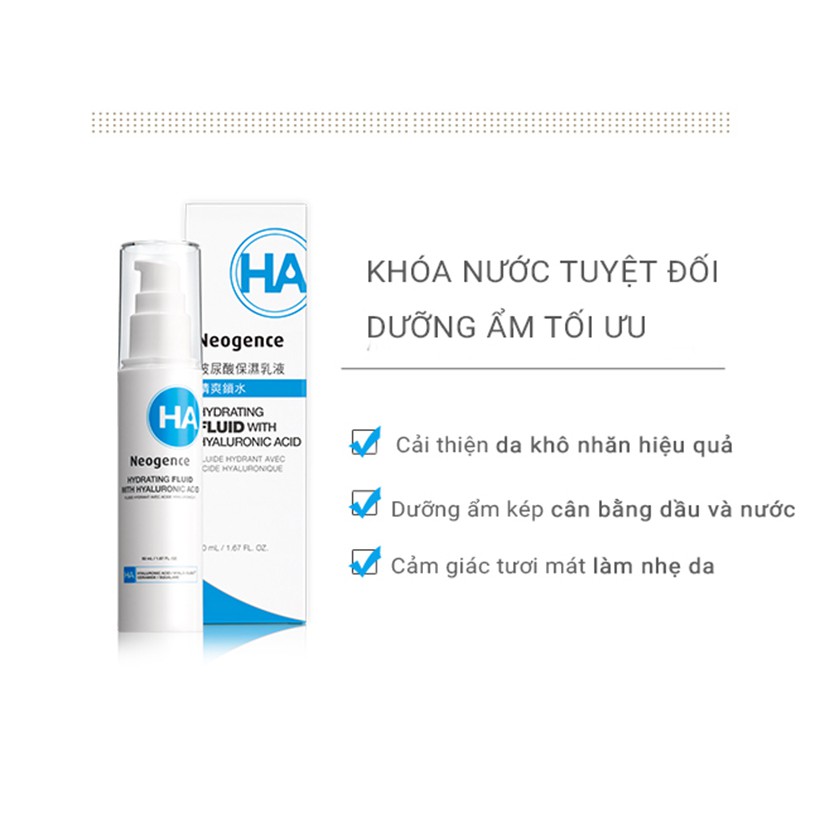 Kem dưỡng Neogence cấp ẩm với Axit Hyaluronic 50ml (10/2024)