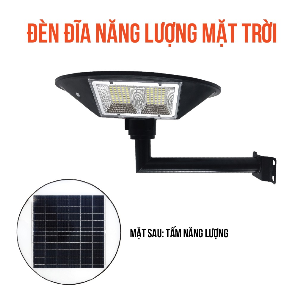 Đèn năng lượng mặt trời dạng đĩa bay 200W Chính Hãng Tiết Kiệm Điện tuổi thọ 10 năm