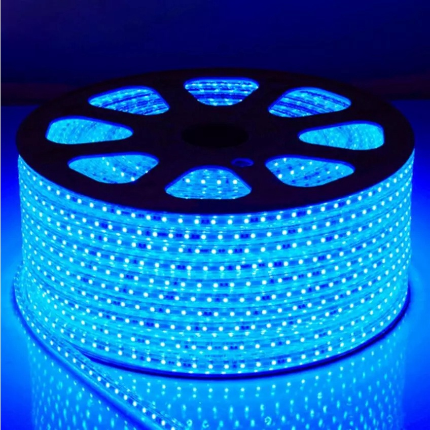 Đèn LED dây 5730 đổi màu 3 chế độ vàng-dương-tím trang trí hắt sáng đồ nội thất, hắt trần