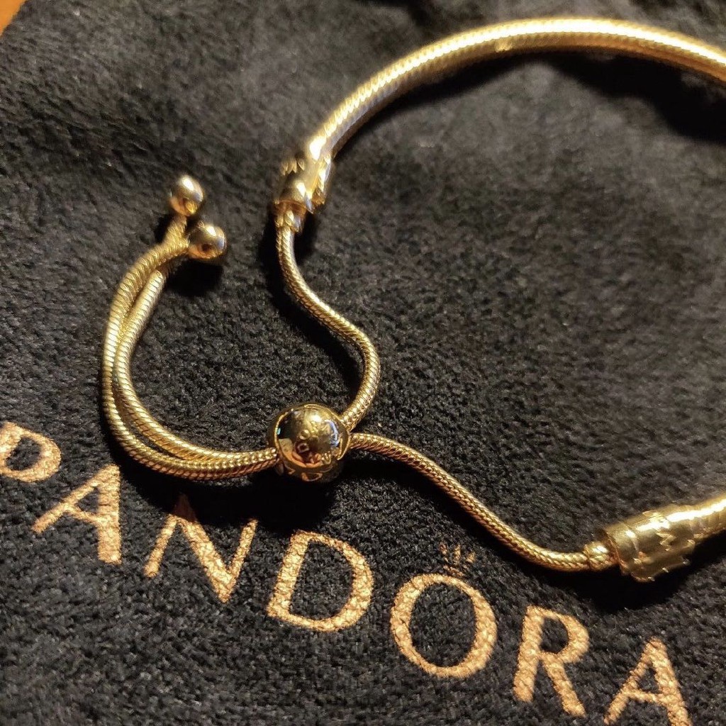 Pandora Vòng Tay Mạ Vàng 18k 567110cz