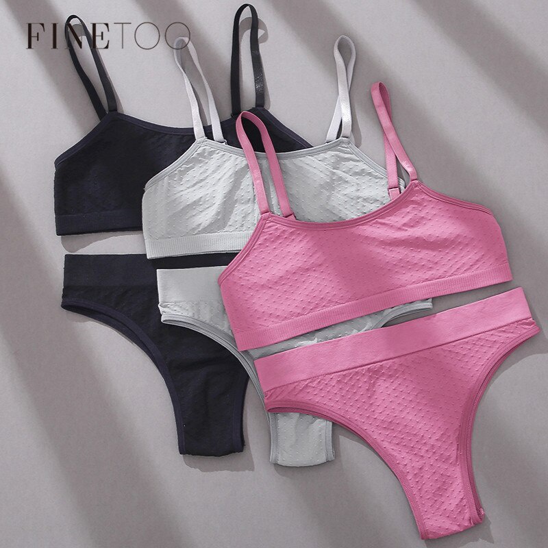 Bộ Đồ Lót Mềm Mại Họa Tiết Chấm Bi 3D Size S-2XL Dành Cho Nữ