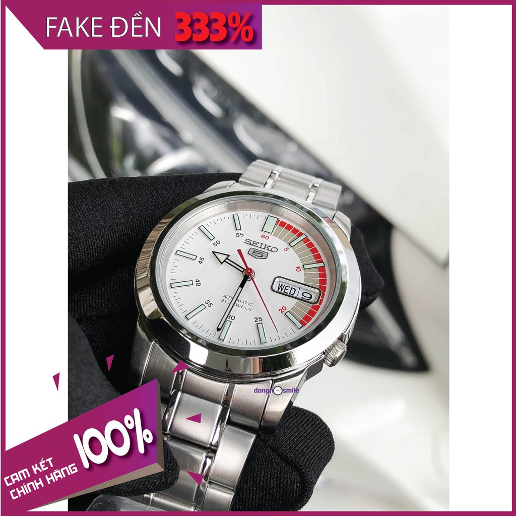 Đồng hồ nam Seiko SNKK25K1 cơ chính hãng giá rẻ