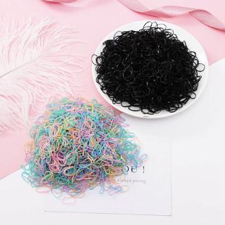 Bộ 1000 dây thun cột tóc có độ co giãn dành cho nữ