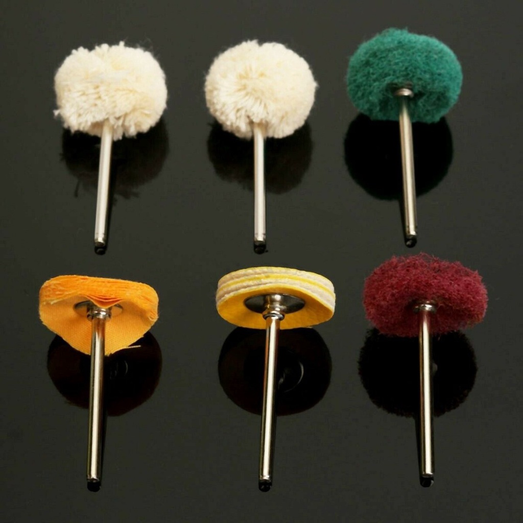 Bộ 6 Cọ Đánh Bóng Xe Hơi 25mm