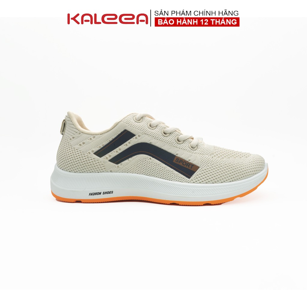 Kaleea - Giày Thể Thao Nữ T12 Sneaker Tập Gym Chạy Bộ Đế Bằng Cao 3p