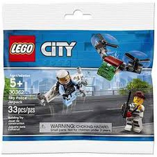 Bộ LEGO City 30362 - Phản lực của cảnh sát