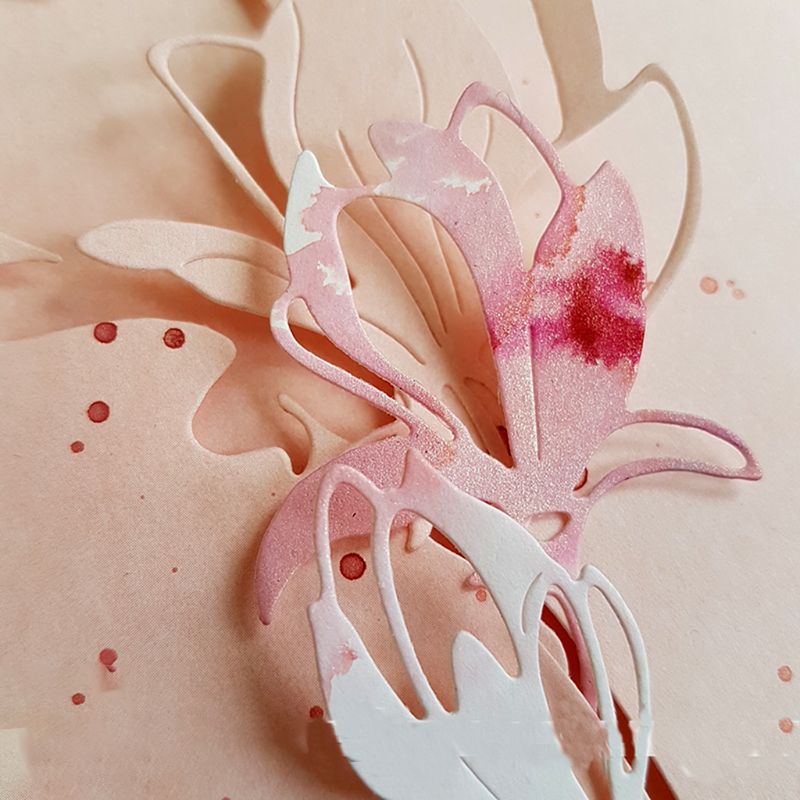 Khuôn Cắt Giấy Kim Loại Hình Hoa Xinh Xắn