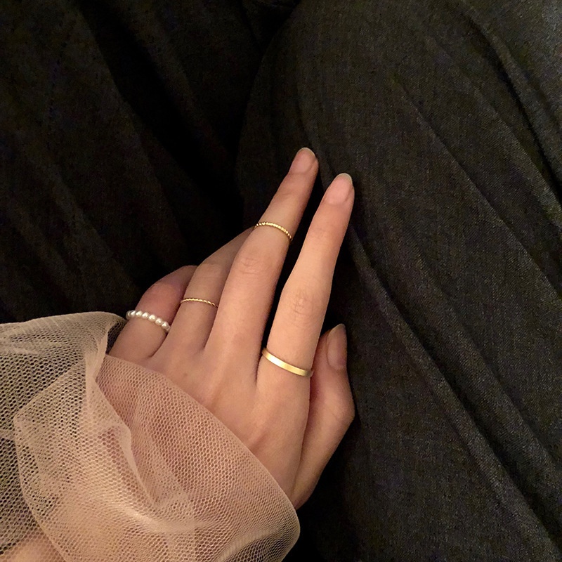 Nhẫn Kết Hợp  191163Nhẫn Đeo Tay Thời Trang Sang Trọng Cho Nữ