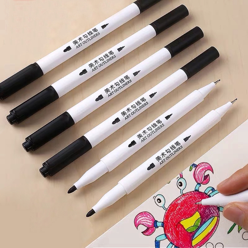 Bút Đánh Dấu Hai Đầu Tiện Lợi