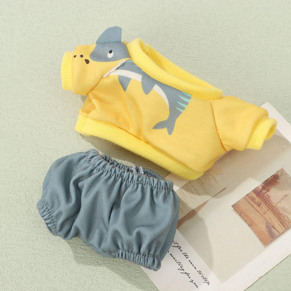 WONDER Bộ Quần Áo Khủng Long Cá Mập Cho Búp Bê