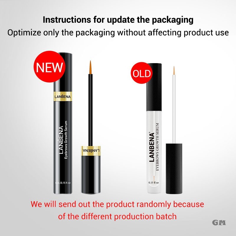 (Hàng Mới Về) Serum Kích Thích Mọc Lông Mày Lanbena Làm Dày Và Dài Mi Hiệu Quả | BigBuy360 - bigbuy360.vn