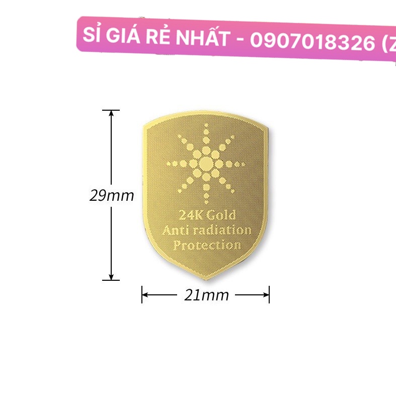 Chip dán chắn sóng điện từ ngăn bức xạ điện thoại nhập khẩu Hàn Quốc