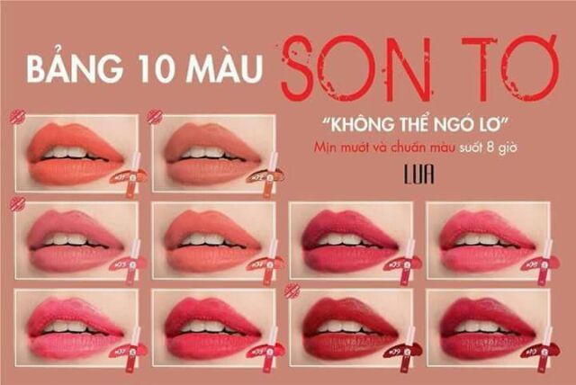 Son Kem Tơ_Lụa. Siêu Lì_Mềm Mượt Môi.