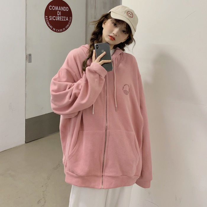 [Color Ulzzang] Áo khoác cotton nhiều màu chất đẹp, áo mặc đôi Hàn Quốc trùm đầu siêu yêu 🌺 Em Gấu Shop 🌺